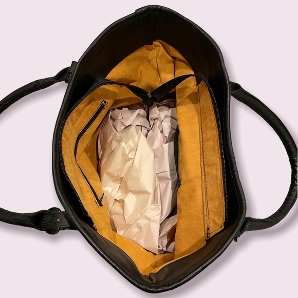 Recycled Rug Scraps Handbag - Picture 4 of 6